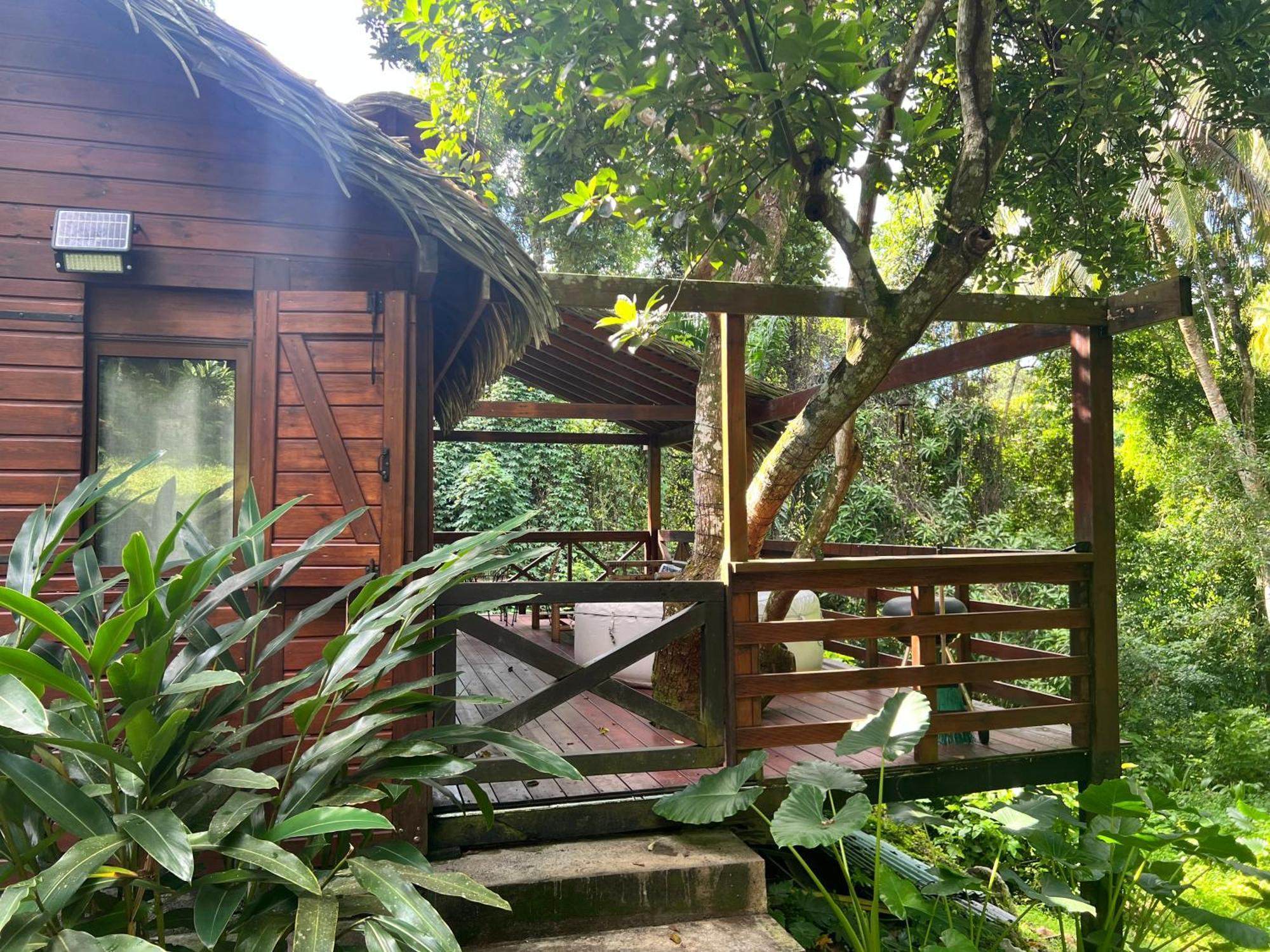 Ti Zaboka Chalet , Spa Privatif 레자빔 외부 사진
